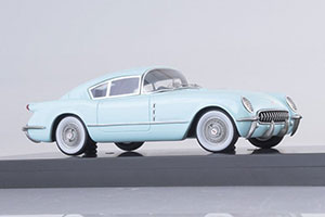 CHEVROLET CORVETTE CORVAIR CONCEPT 1954 LIGHT BLUE — фото 9