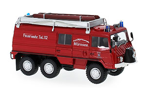 STEYR PUCH PINZGAUER 712K 6X6 FIRE BRIGADE MURNSEE 1977 