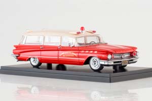 BUICK FLXIBLE PREMIER AMBULANCE 1960 RED/WHITE / BUICK FLXIBLE PREMIER AMBULANCE 1960 КРАСНО-БЕЛЫЙ — фото 5