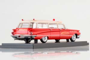 BUICK FLXIBLE PREMIER AMBULANCE 1960 RED/WHITE / BUICK FLXIBLE PREMIER AMBULANCE 1960 КРАСНО-БЕЛЫЙ — фото 7