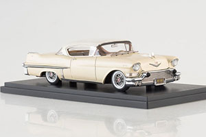 CADILLAC SERIES 62 HARDTOP COUPE 1957 LEGHORN CREAM/WHITE — фото 5