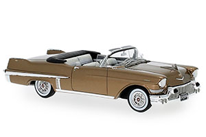 CADILLAC SERIES 62 CONVERTIBLE 1957 METALLIC BROWN 