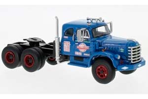 DIAMOND T 921B 1955 СЕДЕЛЬНЫЙ ТЯГАЧ СИНИЙ (ДЛИНА МОДЕЛИ 6-10 СМ)