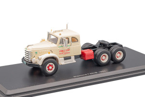 DIAMOND T 921B 1955 СЕДЕЛЬНЫЙ ТЯГАЧ КРЕМОВЫЙ (ДЛИНА МОДЕЛИ 6-10 СМ)
