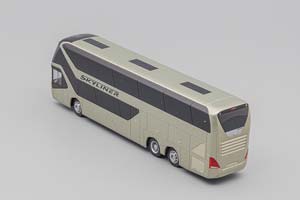 NEOPLAN SKYLINER 11 2018, CHAMPAGNEGRAYMETALLIC (ДЛИНА МОДЕЛИ 3-5 СМ) — фото 4