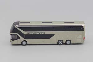 NEOPLAN SKYLINER 11 2018, CHAMPAGNEGRAYMETALLIC (ДЛИНА МОДЕЛИ 3-5 СМ) — фото 5