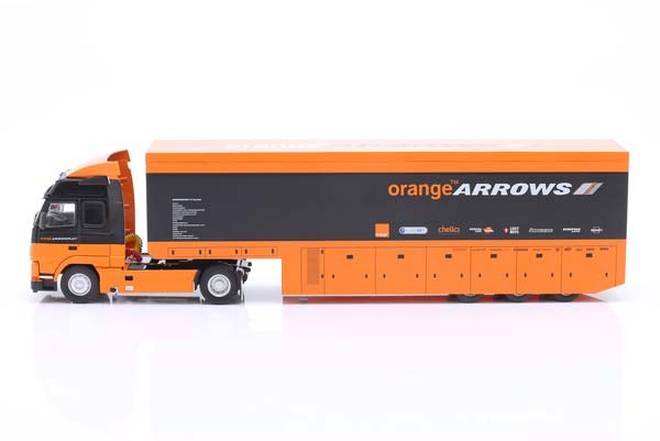 VOLVO FH12 ARROWS F1 TEAM TRUCK ORANGE/BLACK / ВОЛЬВО ФХ12 — фото 4
