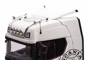 SCANIA 730S 4X2 V8 СЕДЕЛЬНЫЙ ТЯГАЧ БЕЛЫЙ С ЧЕРНЫМ — фото 14