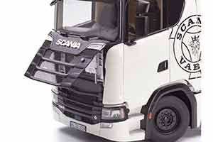SCANIA 730S 4X2 V8 СЕДЕЛЬНЫЙ ТЯГАЧ БЕЛЫЙ С ЧЕРНЫМ — фото 15