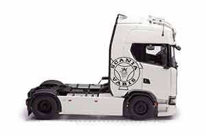 SCANIA 730S 4X2 V8 СЕДЕЛЬНЫЙ ТЯГАЧ БЕЛЫЙ С ЧЕРНЫМ — фото 5