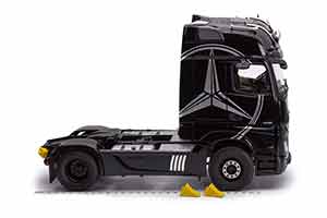 MERCEDES-BENZ ACTROS GIGASPACE 4X2 СЕДЕЛЬНЫЙ ТЯГАЧ, (С РАБОТАЮЩИМ СВЕТОМ) ЧЕРНЫЙ С РИСУНКОМ МЕРСЕДЕС — фото 12