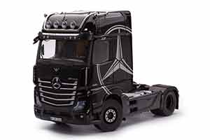 MERCEDES-BENZ ACTROS GIGASPACE 4X2 СЕДЕЛЬНЫЙ ТЯГАЧ, (С РАБОТАЮЩИМ СВЕТОМ) ЧЕРНЫЙ С РИСУНКОМ МЕРСЕДЕС — фото 21