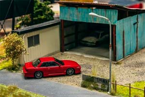 NISSAN SILVIA S13 VERTEX 1989, RED (ДЛИНА МОДЕЛИ 6-10 СМ) — фото 4