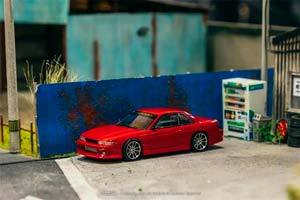 NISSAN SILVIA S13 VERTEX 1989, RED (ДЛИНА МОДЕЛИ 6-10 СМ) — фото 5