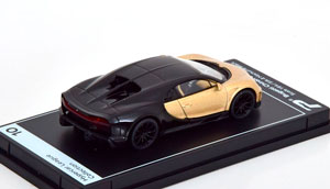 BUGATTI CHIRON SUPERSPORT 2021 GOLDEN BLACK (ДЛИНА МОДЕЛИ 6-10 СМ) — фото 2