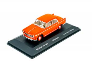 PEUGEOT 404 BERLINE 1960 ОРАНЖЕВЫЙ