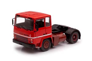 BERLIET TR 280 СЕДЕЛЬНЫЙ ТЯГАЧ С ПОЛУПРИЦЕПОМ (ТРАЛ) КРАСНЫЙ
