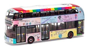 OMNIBUS WRIGHTBUS NEW ROUTEMASTER ARRIVA LONDON LTZ 1230 HACKNEY CENTRAL SEHBA BASRAS OUR HILLINGDON