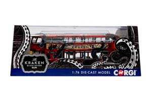 ROUTEMASTER RELEASE THE KRAKEN КРАСНЫЙ ДВУХЭТАЖНЫЙ ЛОНДОНСКИЙ АВТОБУС — фото 2