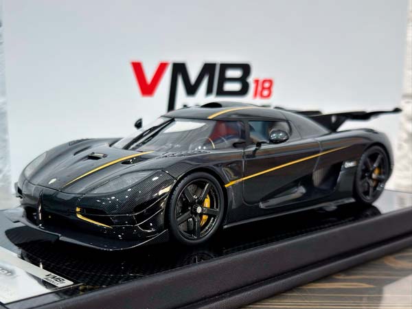KOENIGSEGG ONE:1 CARBON BLACK / КЁНИГСЕГГ ONE:1 КАРБОН/ЧЕРНЫЙ