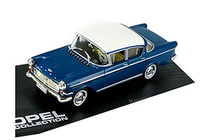 OPEL KAPITAN PI LIMOUSINE 1958-1959 BLUE/WHITE / ОПЕЛЬ КАПИТАН ПИ СЕДАН БЛУЕ/ВХИТЕ СИНИЙ БЕЛЫЙ