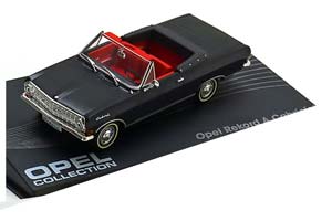 OPEL REKORD A CONVERTIBLE 1963-1965 / ОПЕЛЬ РЕКОРД КАБРИОЛЕТ ЧЕРНЫЙ