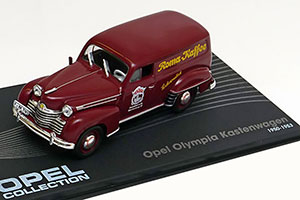 OPEL OLYMPIA KASTENWAGEN ROMA CAFFEE (ФУРГОН) 1950-1953 / ОПЕЛЬ ОЛИМПИЯ КАСТЕНВАГЕН РОМА КАФФИ