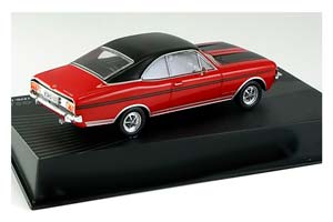OPEL COMMODORE A COUPE GS E 1970-1971 RED BLACK — фото 2