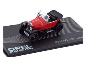 OPEL 4/12 PS LAUBFROSCH 1924-1926 RED BLACK — фото 1