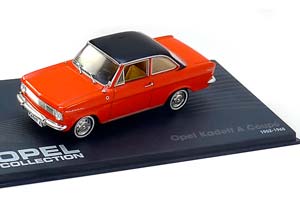 OPEL KADETT A COUPE 1962-1965 LIGHTRED BLACK — фото 1