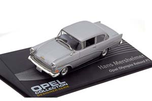 OPEL OLYMPIA REKORD P1 HANS MERSHEIMER SILVER