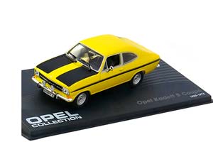 OPEL KADETT B COUPE 1965-1973 YELLOW BLACK
