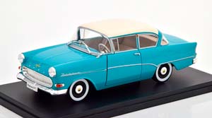 OPEL OLYMPIA REKORD P1 1957 TURQUOISE WHITE