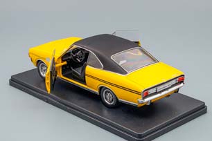 OPEL COMMODORE A GS/E COUPE 1970 YELLOW BLACK — фото 5