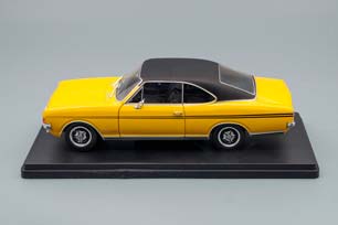OPEL COMMODORE A GS/E COUPE 1970 YELLOW BLACK — фото 6
