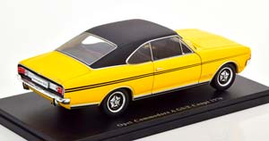 OPEL COMMODORE A GS/E COUPE 1970 YELLOW BLACK — фото 2