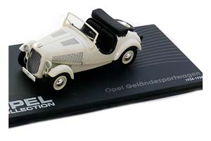 OPEL GELÄNDESPORTWAGEN 1934-1938 WHITE