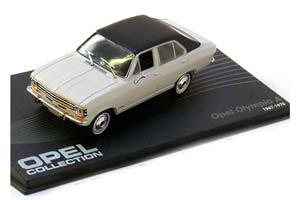 OPEL OLYMPIA A 1967-1970 WHITE BLACK