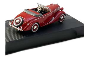 OPEL SUPER 6 CONVERTIBLE 1937-1938 DARKRED — фото 2