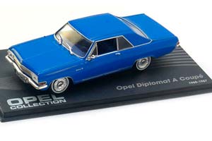 OPEL DIPLOMAT A COUPE 1965-1967 BLUE