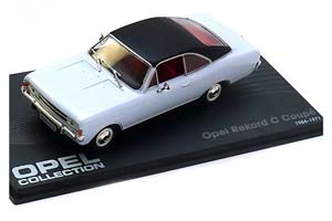 OPEL REKORD C COUPE 1966-1971 LIGHTBLUE BLACK