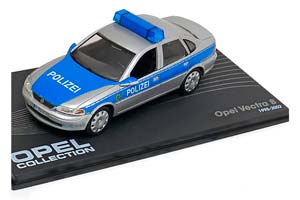 OPEL VECTRA B POLICE 1995-2002 SILVER-BLUE