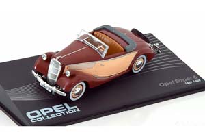 OPEL SUPER 6 1937-1938 BROWN CREME