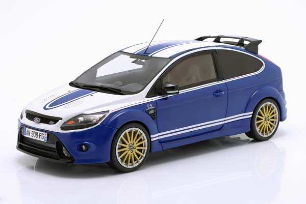 FORD FOCUS RS LE MANS EDITION 2010 BLUE WHITE