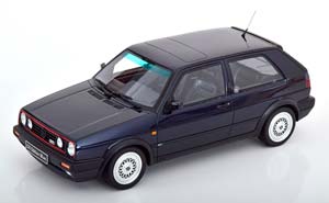 VW VOLKSWAGEN GOLF 2 GTI EDITION BLUE 1991 DARKBLUE-METALLIC