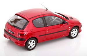 PEUGEOT 206 S16 1999 REDMETALLIC — фото 2