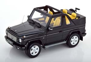 MERCEDES G500 CONVERTIBLE 2007 BLACK METALLIC
