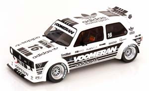 VW VOLKSWAGEN GOLF 1 GTI NO 16 DTM WHITE BLACK