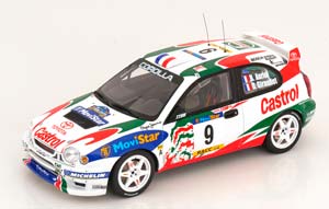 TOYOTA COROLLA WRC NO 9 RALLY CATALUNYA 1998