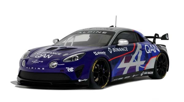 ALPINE A110 GT4 EVO BLUE ALPINE ESPORTS SERIES 2024 / АЛЬПИН A110 GT4 EVO СИНИЙ АЛЬПИН ESPORTS СЕРИЯ